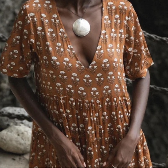 DAUGHTERS OF INDIA CHAAYA MAXI DRESS - Picture 3 of 9